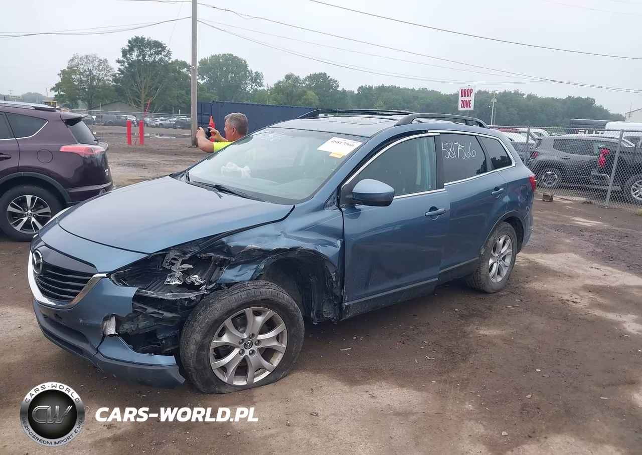 2015 Mazda Cx-9 Touring VIN:JM3TB3CA5F0452765 - 2