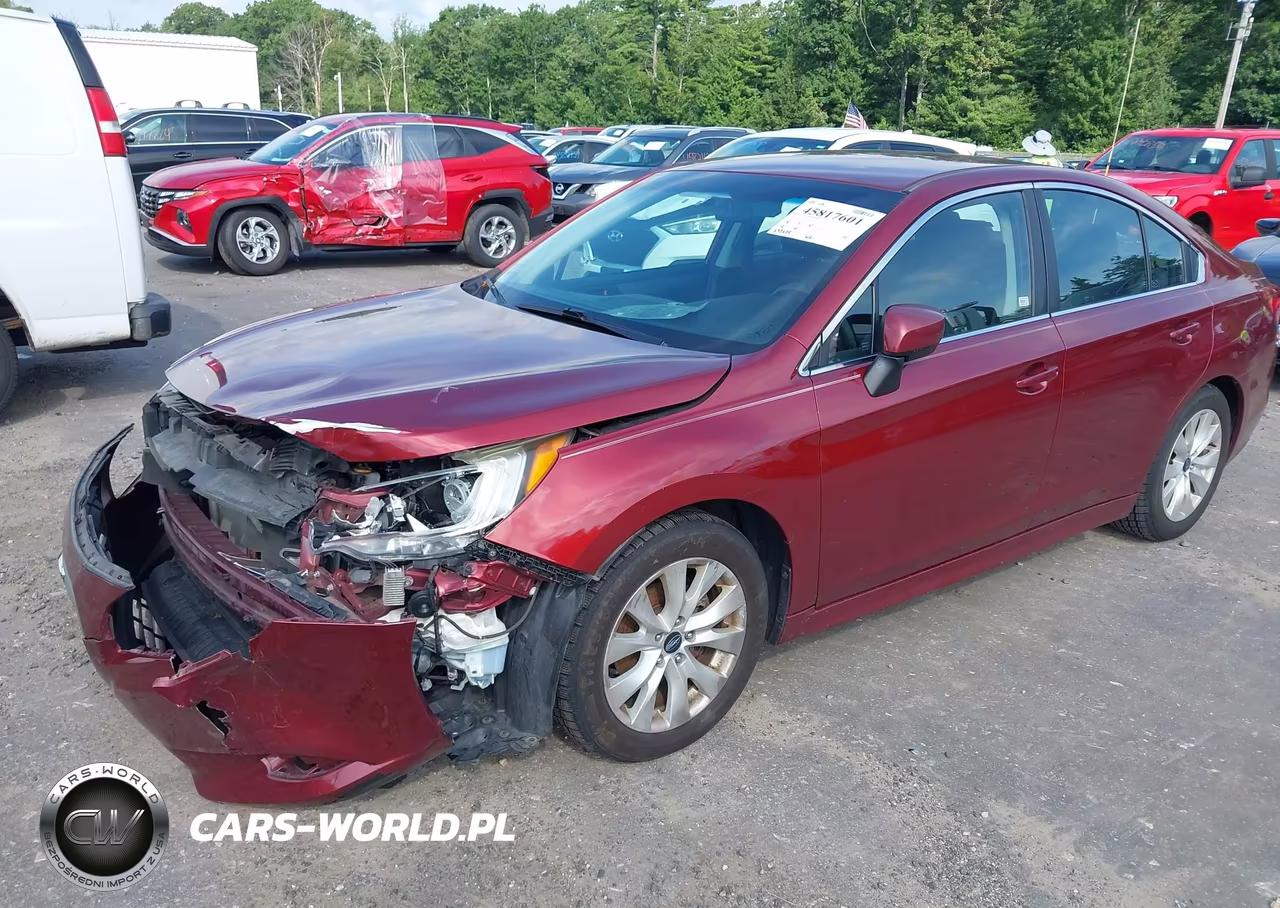 2015 Subaru Legacy 2.5I Premium VIN:4S3BNAC68F3013960 - 2