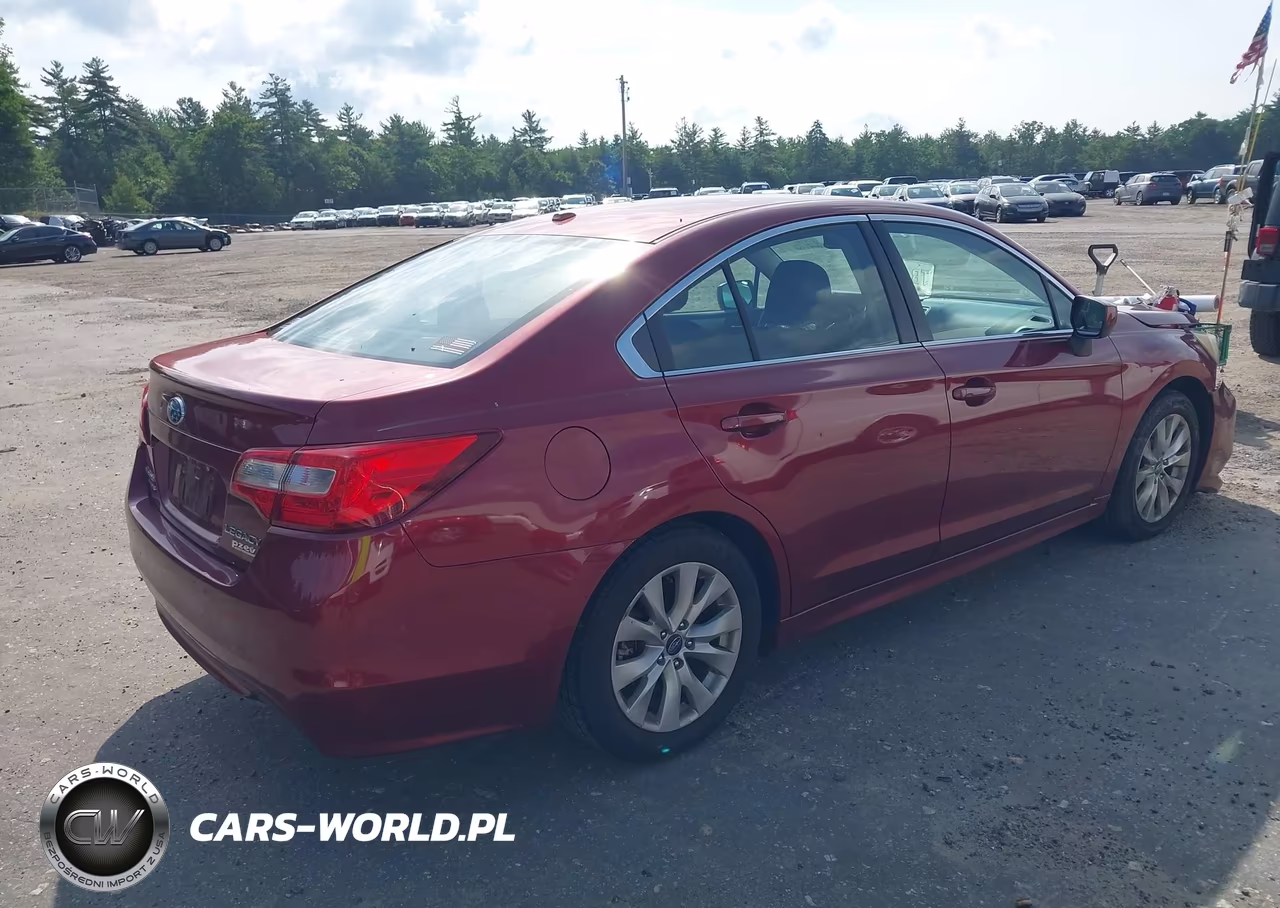2015 Subaru Legacy 2.5I Premium VIN:4S3BNAC68F3013960 - 4