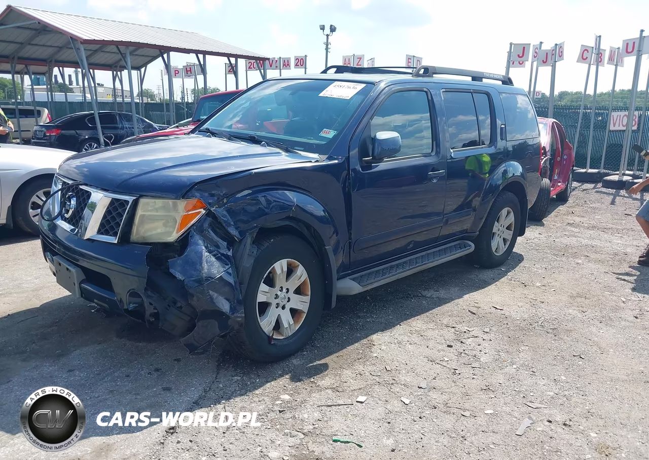 2006 Nissan Pathfinder Le VIN:5N1AR18W66C618919 - 2