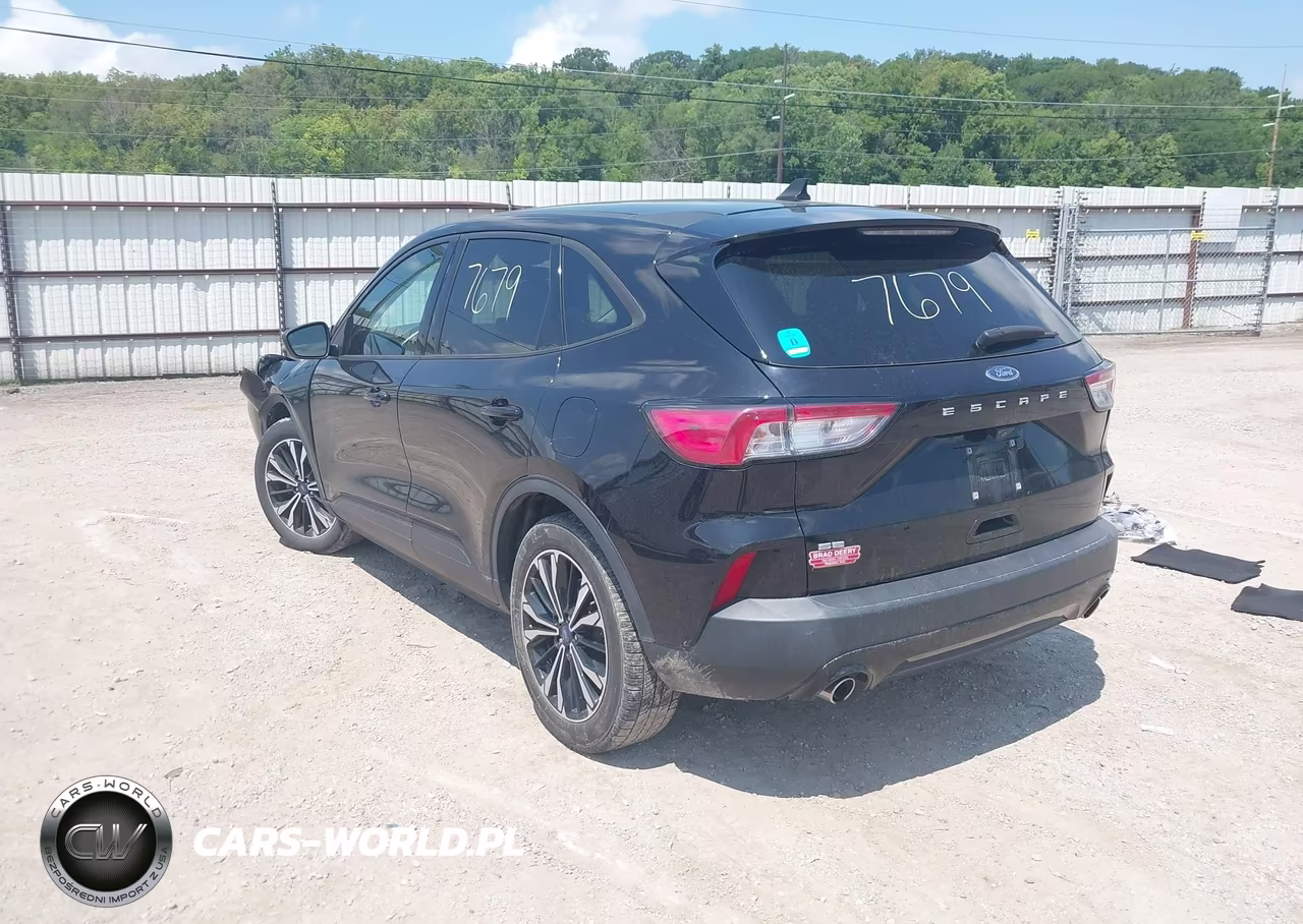 2022 Ford Escape Se VIN:1FMCU0G64NUA02535 - 3