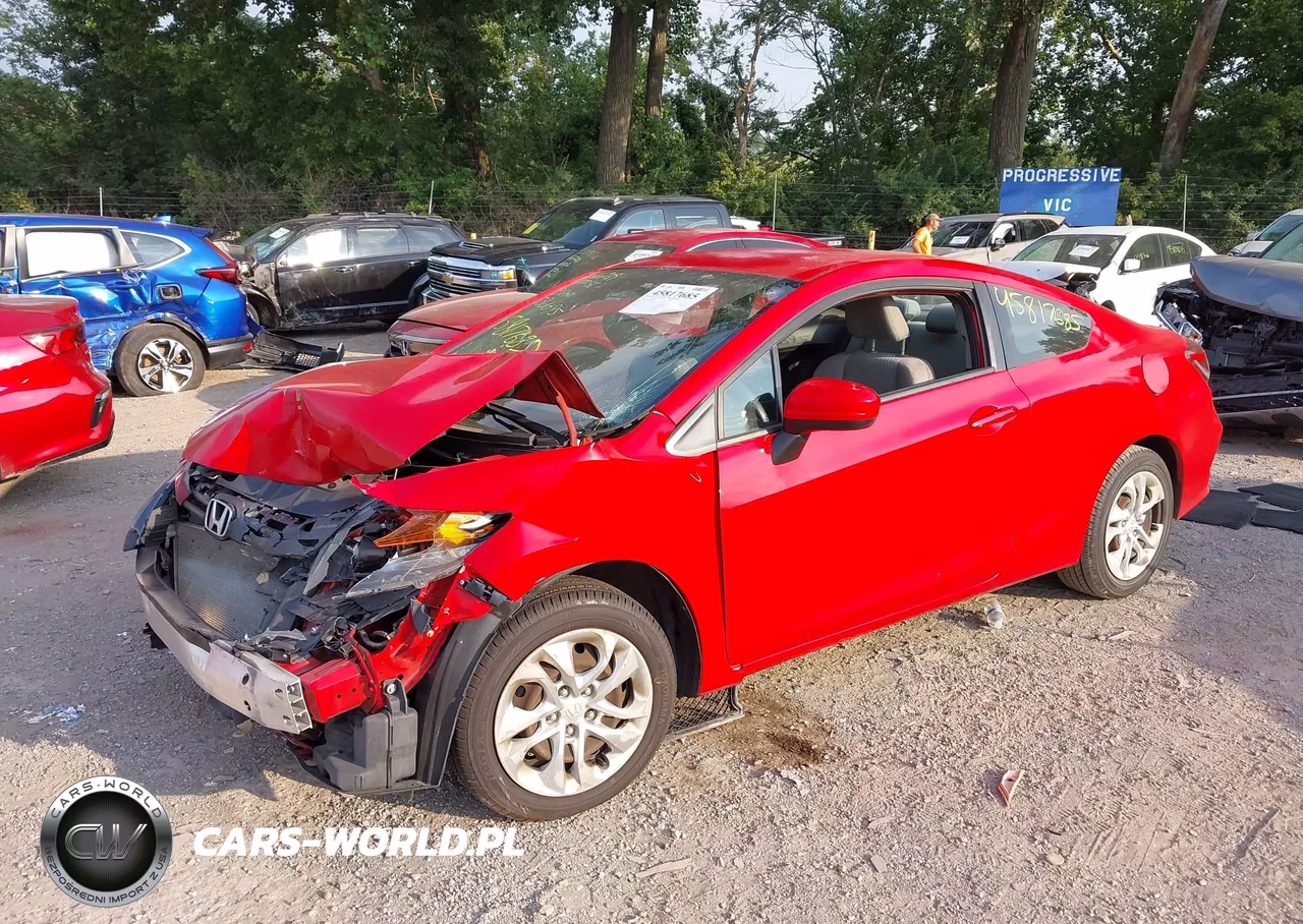 2014 Honda Civic Lx VIN:2HGFG3B59EH522095 - 2