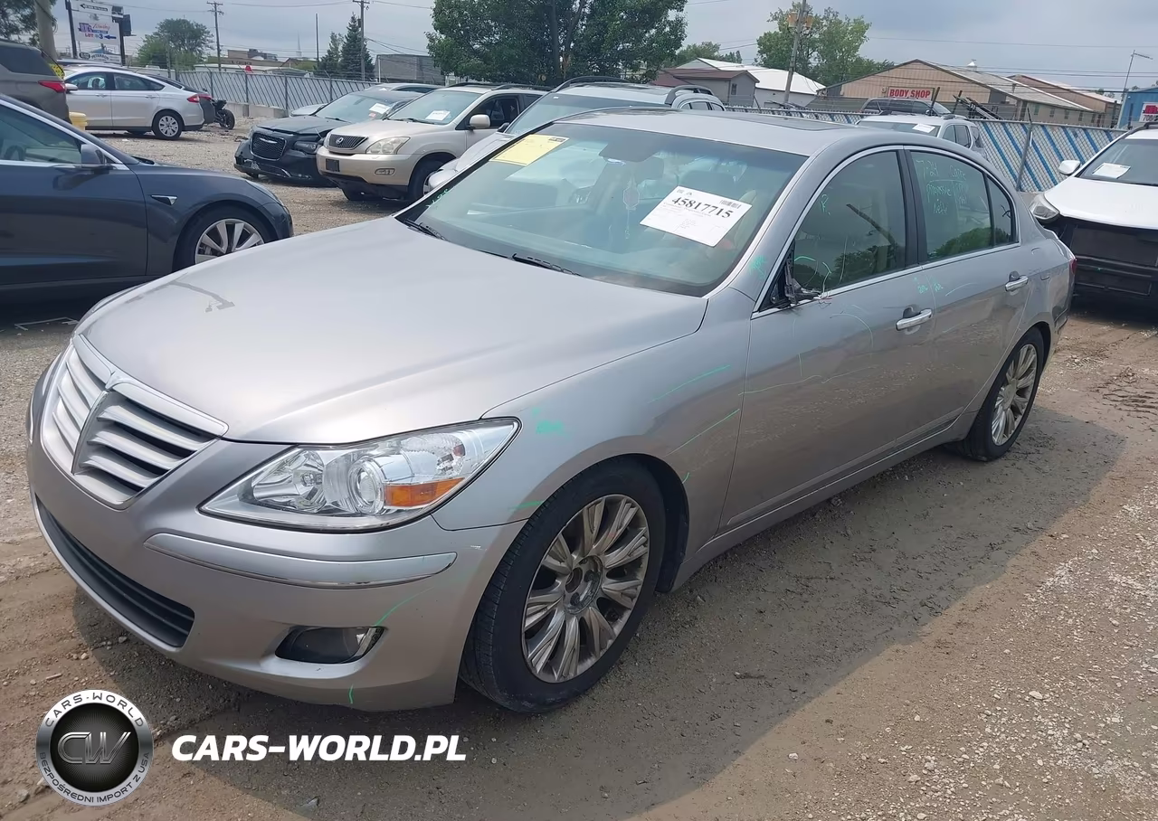 2009 Hyundai Genesis 3.8 VIN:KMHGC46E39U041076 - 2