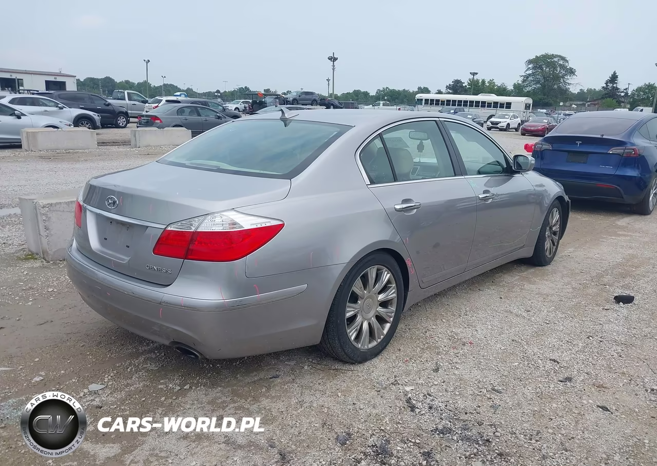 2009 Hyundai Genesis 3.8 VIN:KMHGC46E39U041076 - 4