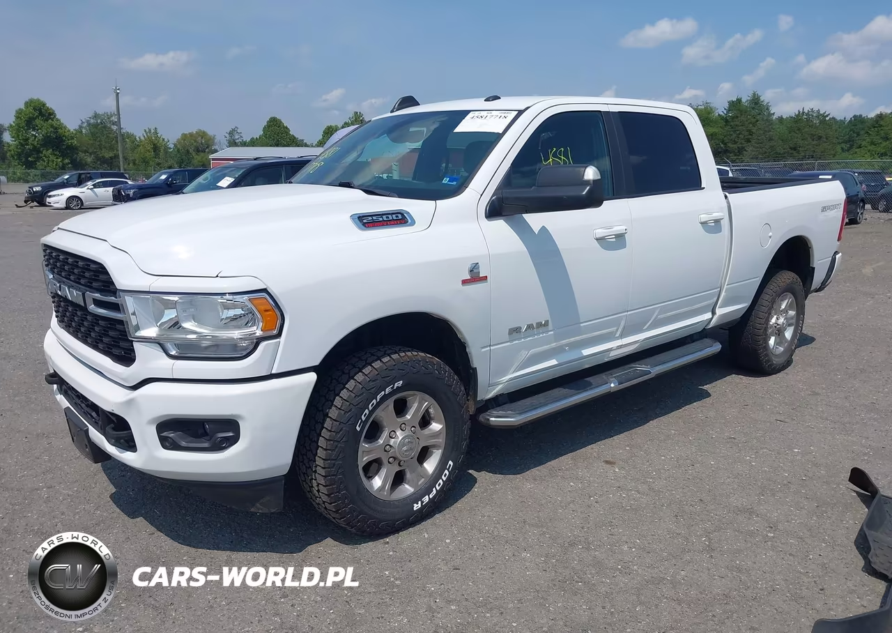 2022 Ram 2500 Big Horn 4X4 6'4 Box VIN:3C6UR5DL1NG119338 - 2