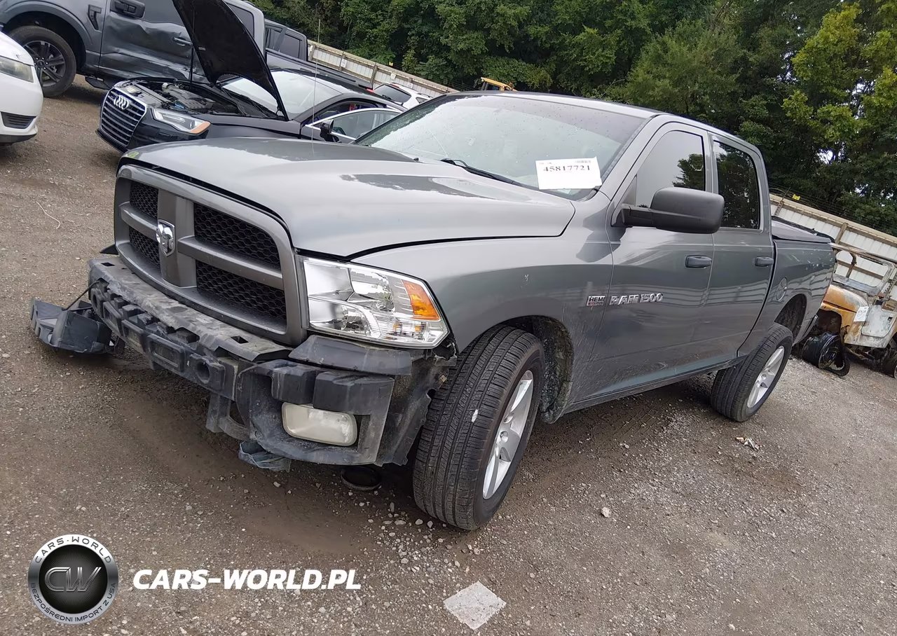 2012 Ram 1500 Express VIN:1C6RD6KT6CS138731 - 2