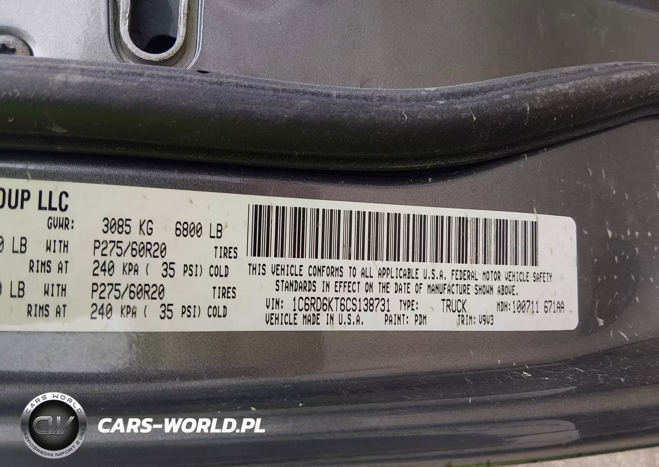2012 Ram 1500 Express VIN:1C6RD6KT6CS138731 - 9