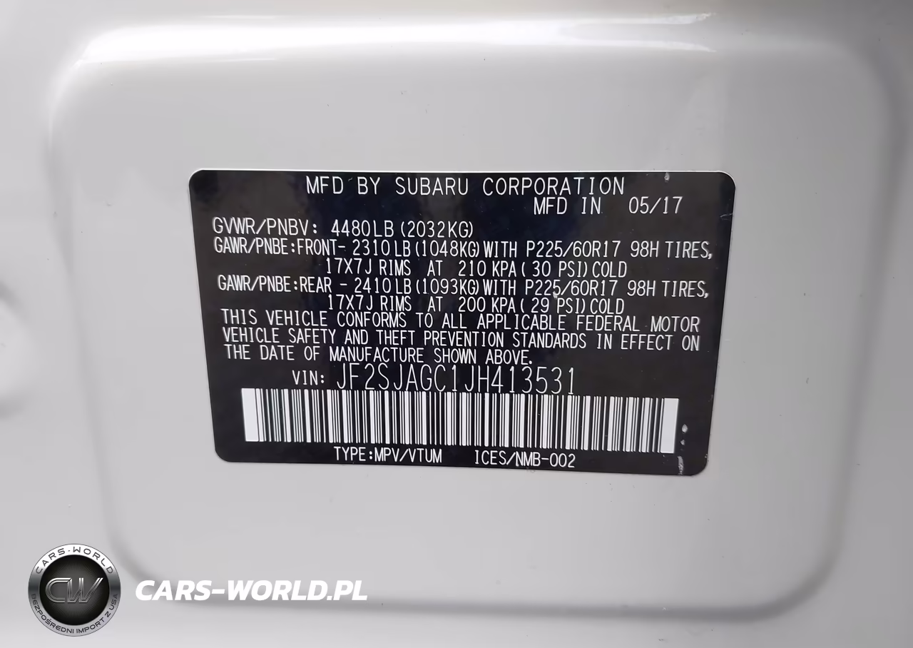 2018 Subaru Forester 2.5I Premium VIN:JF2SJAGC1JH413531 - 9