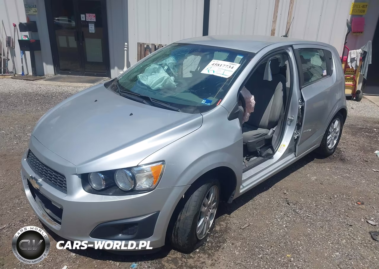 2012 Chevrolet Sonic 2Lt VIN:1G1JC6SH2C4149274 - 2