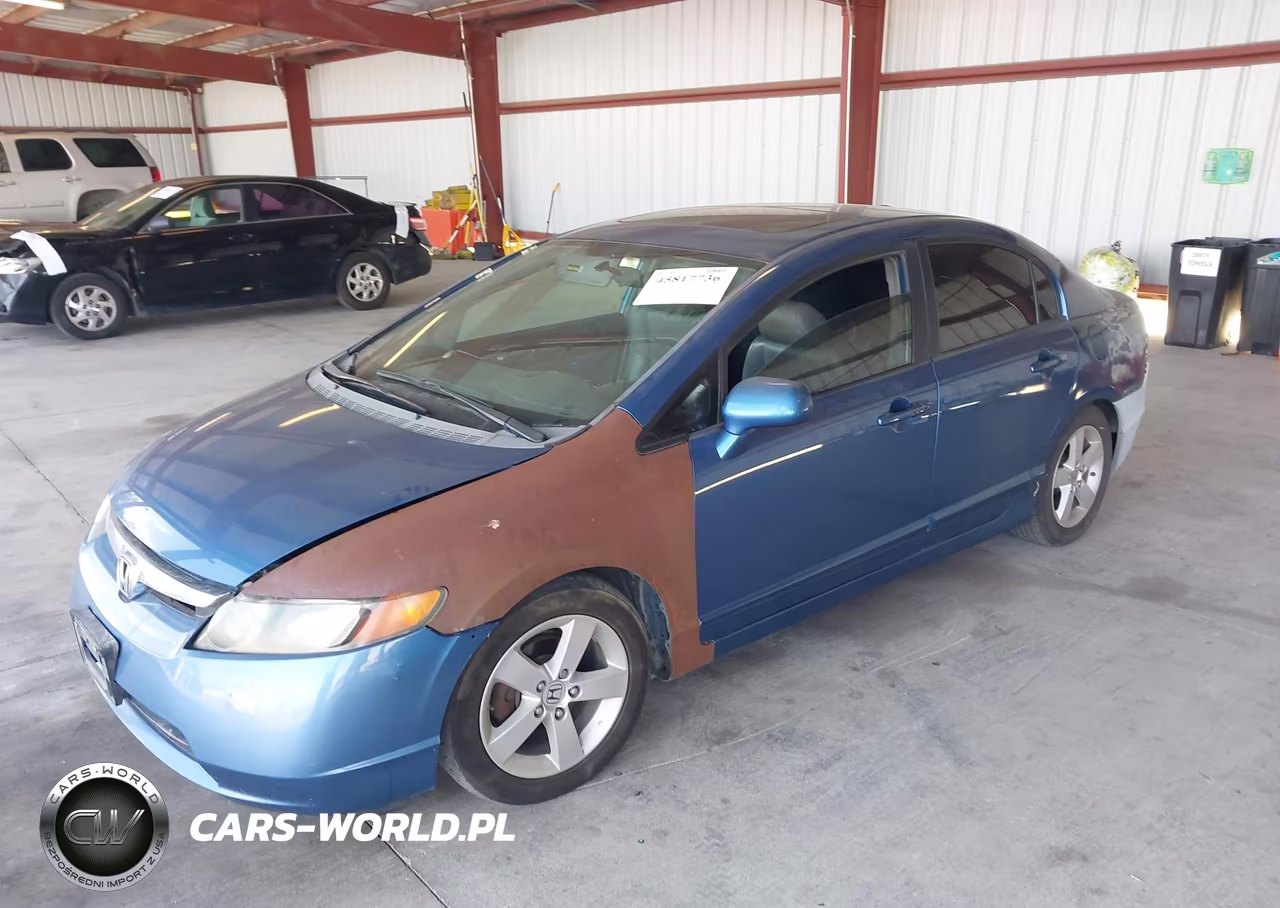 2008 Honda Civic Ex-L VIN:1HGFA16938L119580 - 2