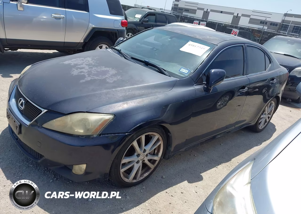 2007 Lexus Is 350 VIN:JTHBE262975011881 - 2