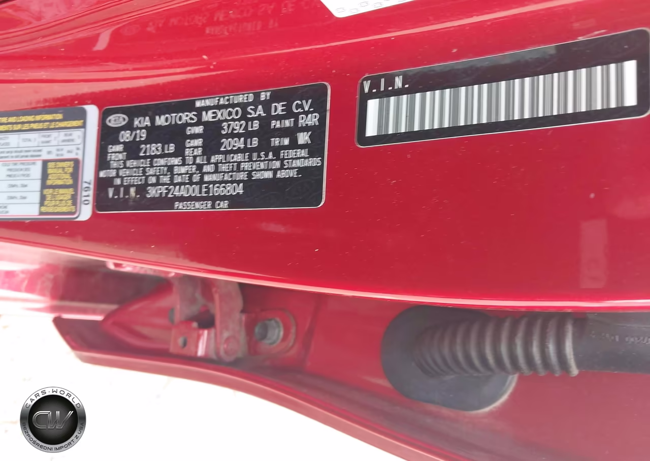 2020 Kia Forte Lxs VIN:3KPF24AD0LE166804 - 9
