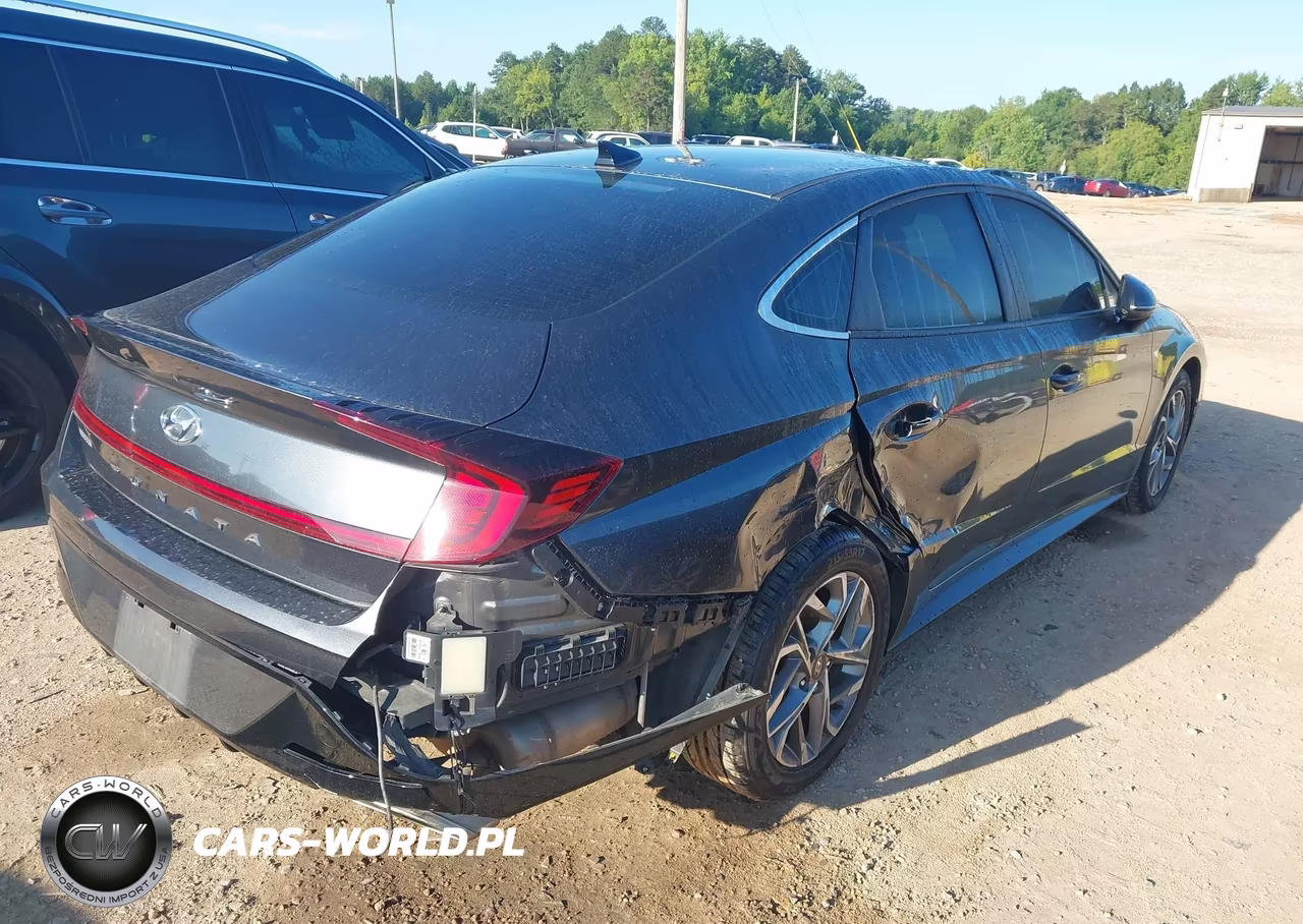 2022 Hyundai Sonata Sel VIN:KMHL64JA8NA244972 - 4