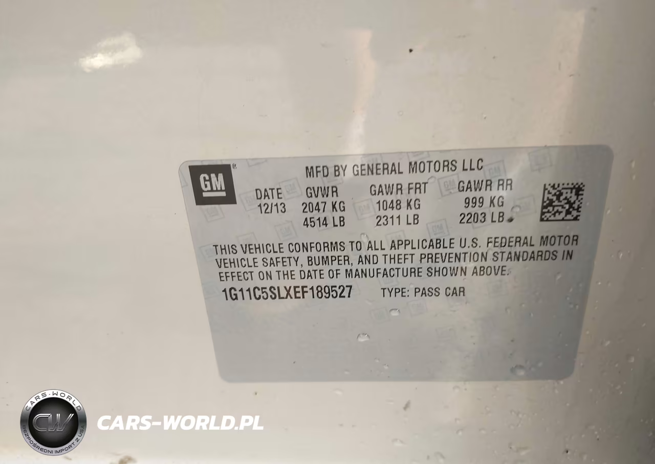 2014 Chevrolet Malibu 1Lt VIN:1G11C5SLXEF189527 - 9