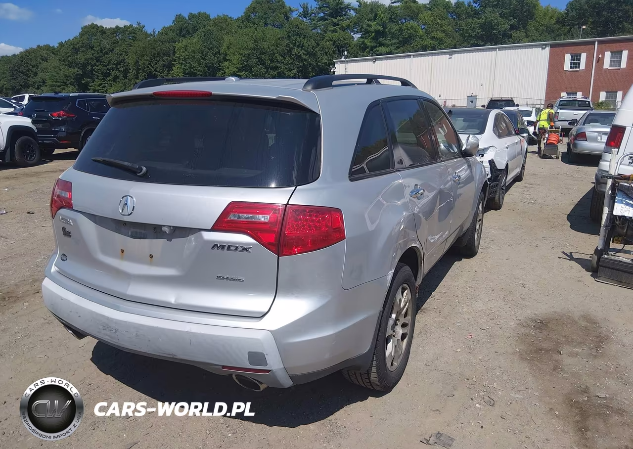2008 Acura Mdx Technology Package VIN:2HNYD28448H554265 - 4