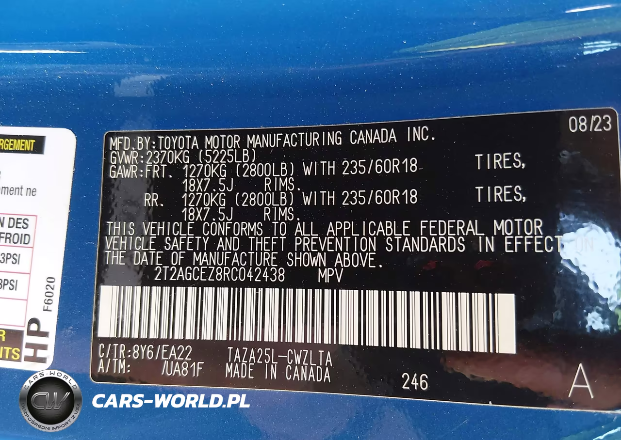 2024 Lexus Nx 350 VIN:2T2AGCEZ8RC042438 - 9
