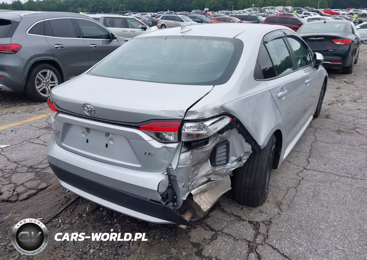 2021 Toyota Corolla Le VIN:5YFEPMAE9MP150056 - 4