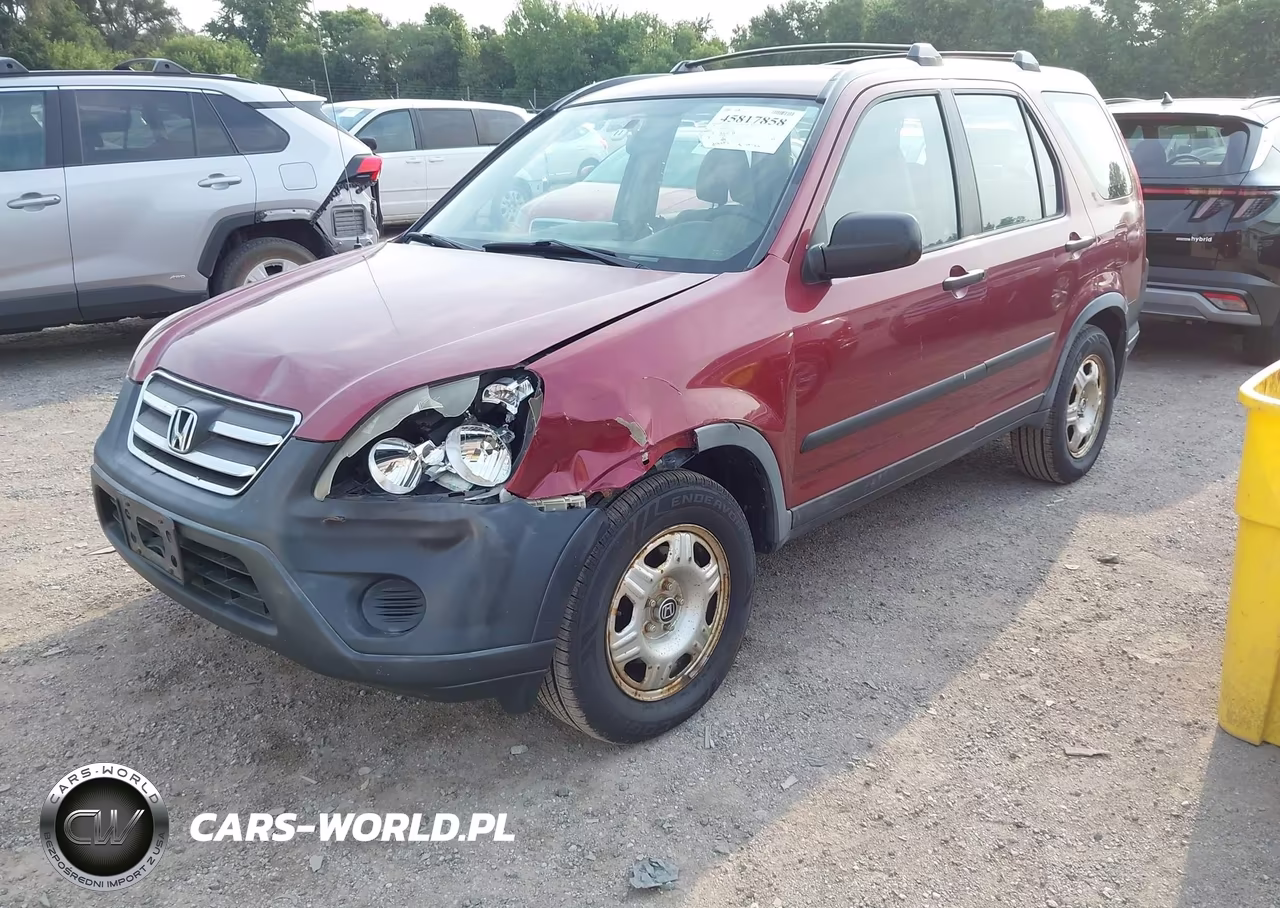 2006 Honda Cr-V Lx VIN:JHLRD78546C045893 - 2