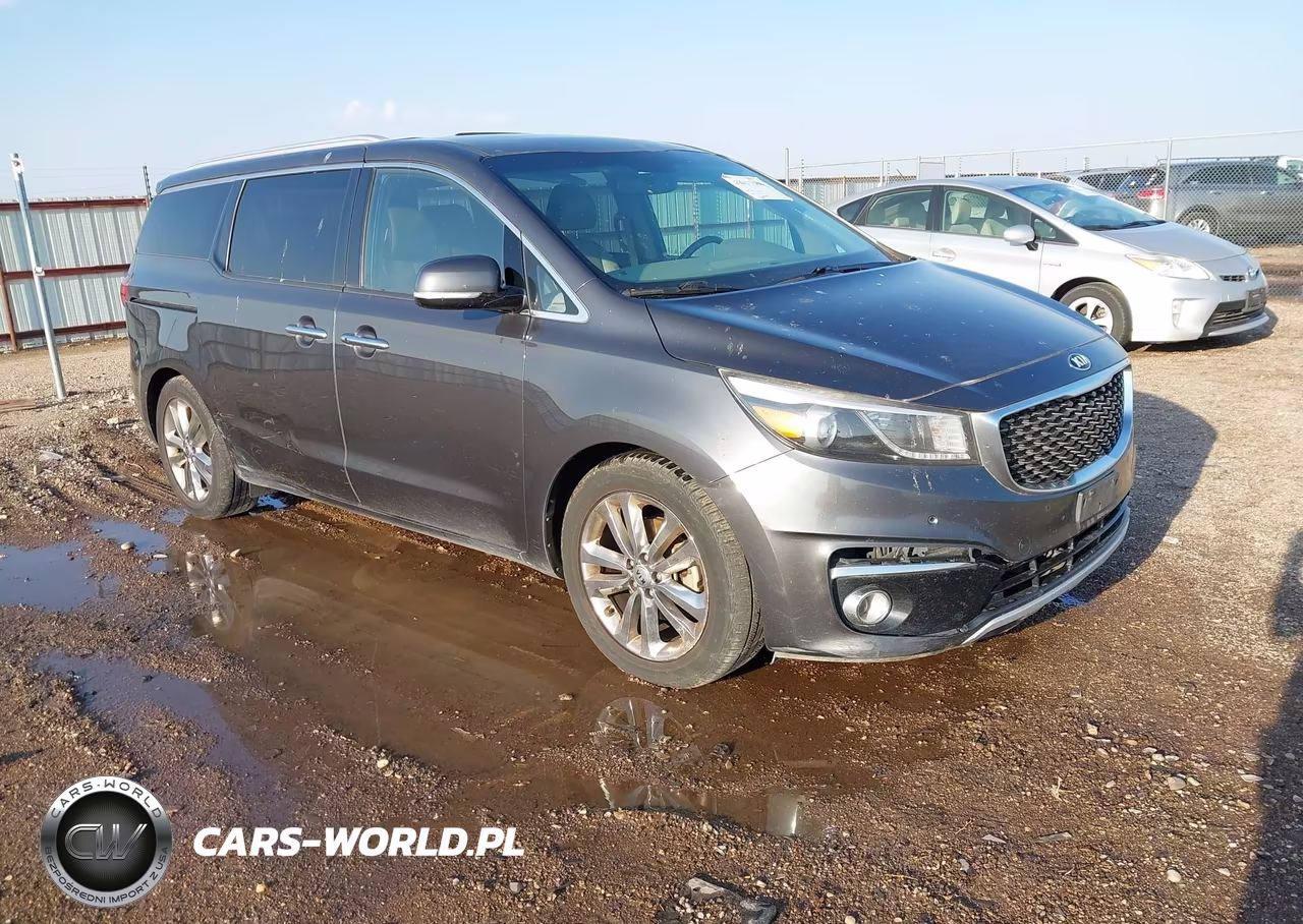 2016 Kia Sedona Sx Luxury VIN:KNDME5C13G6171529 - 1