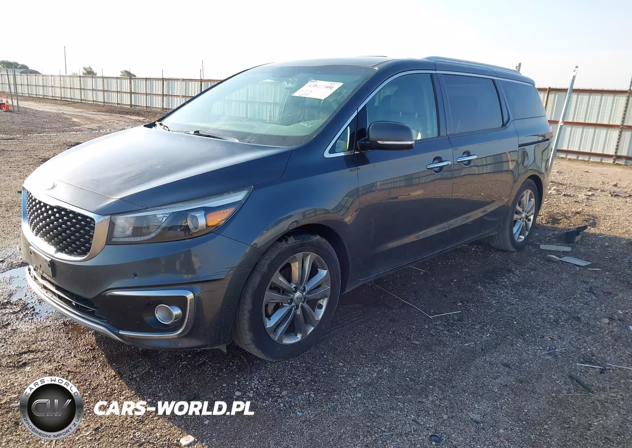 2016 Kia Sedona Sx Luxury VIN:KNDME5C13G6171529 - 2