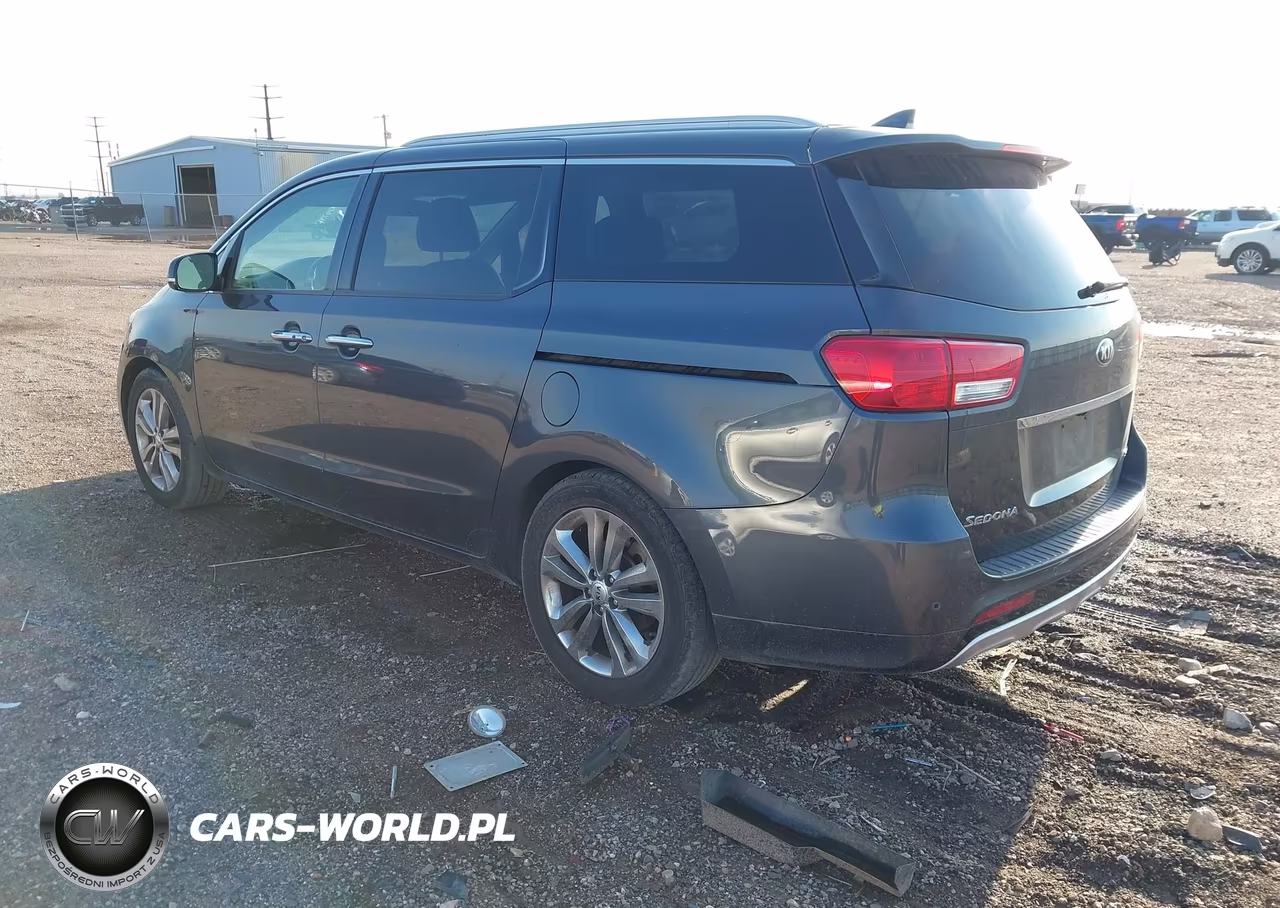2016 Kia Sedona Sx Luxury VIN:KNDME5C13G6171529 - 3