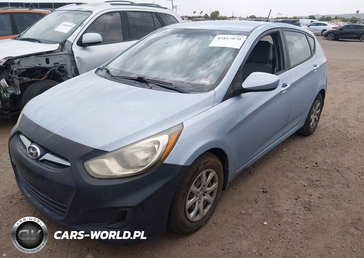 2012 Hyundai Accent Gs VIN:KMHCT5AE5CU030373 - 6