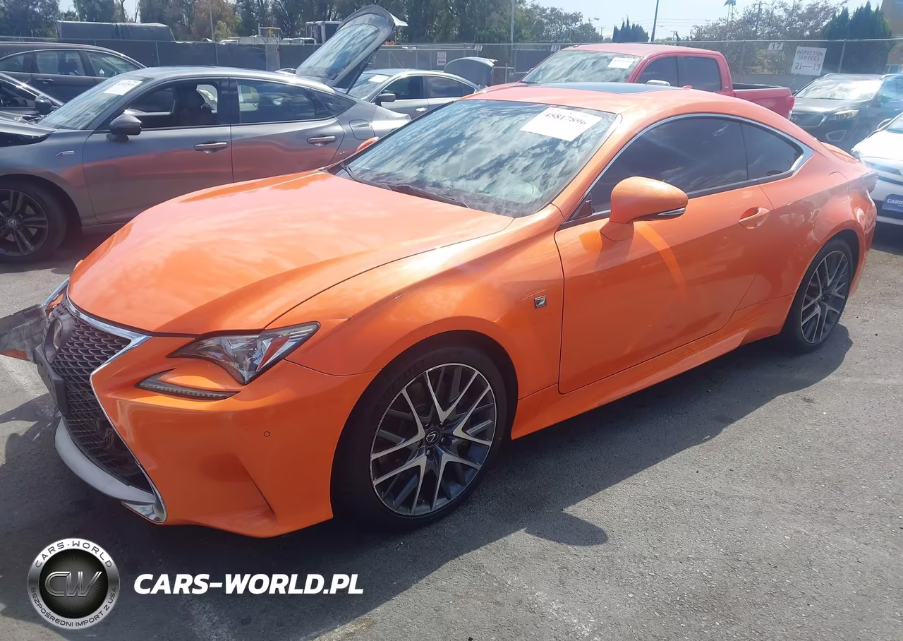 2016 Lexus Rc 200T VIN:JTHHA5BC1G5001013 - 2