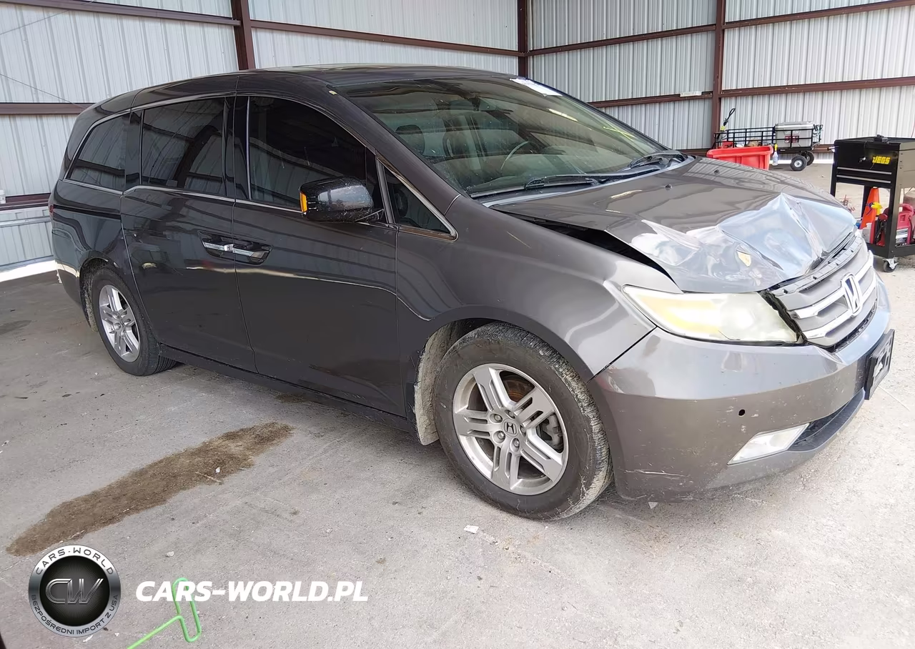 2012 Honda Odyssey Touring-Touring Elite VIN:5FNRL5H93CB004421 - 1
