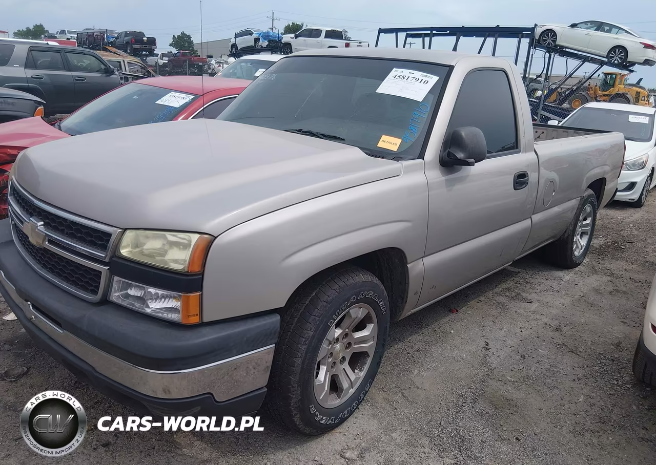 2007 Chevrolet Silverado 1500 Classic Work Truck VIN:1GCEC14Z87Z154814 - 2