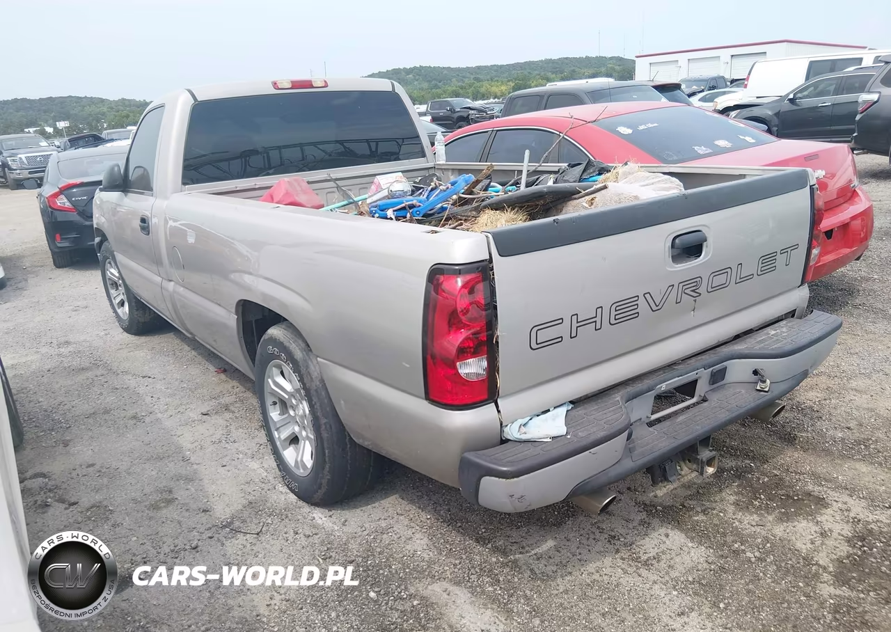 2007 Chevrolet Silverado 1500 Classic Work Truck VIN:1GCEC14Z87Z154814 - 3