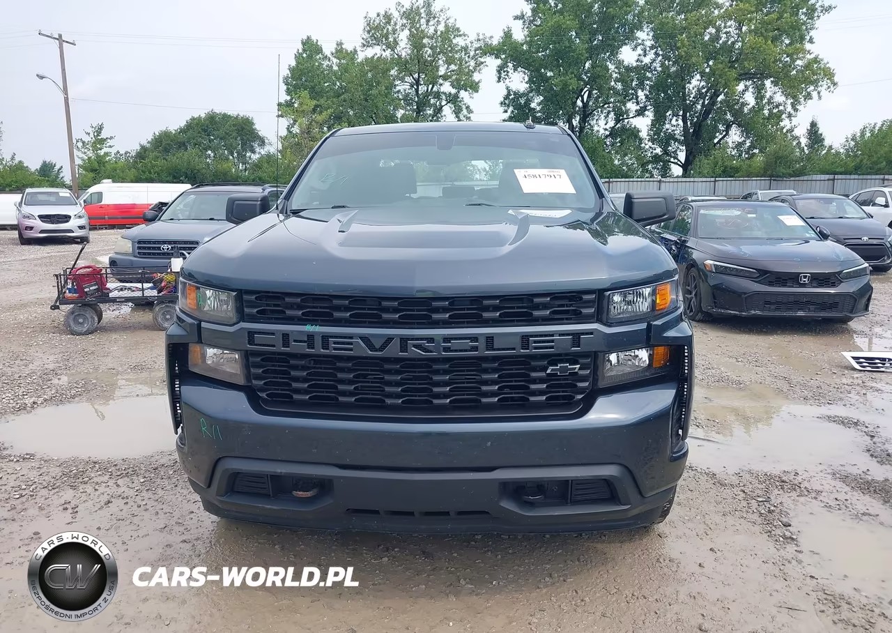 2021 Chevrolet Silverado 1500 4Wd Short Bed Custom VIN:1GCPYBEKXMZ399322 - 12