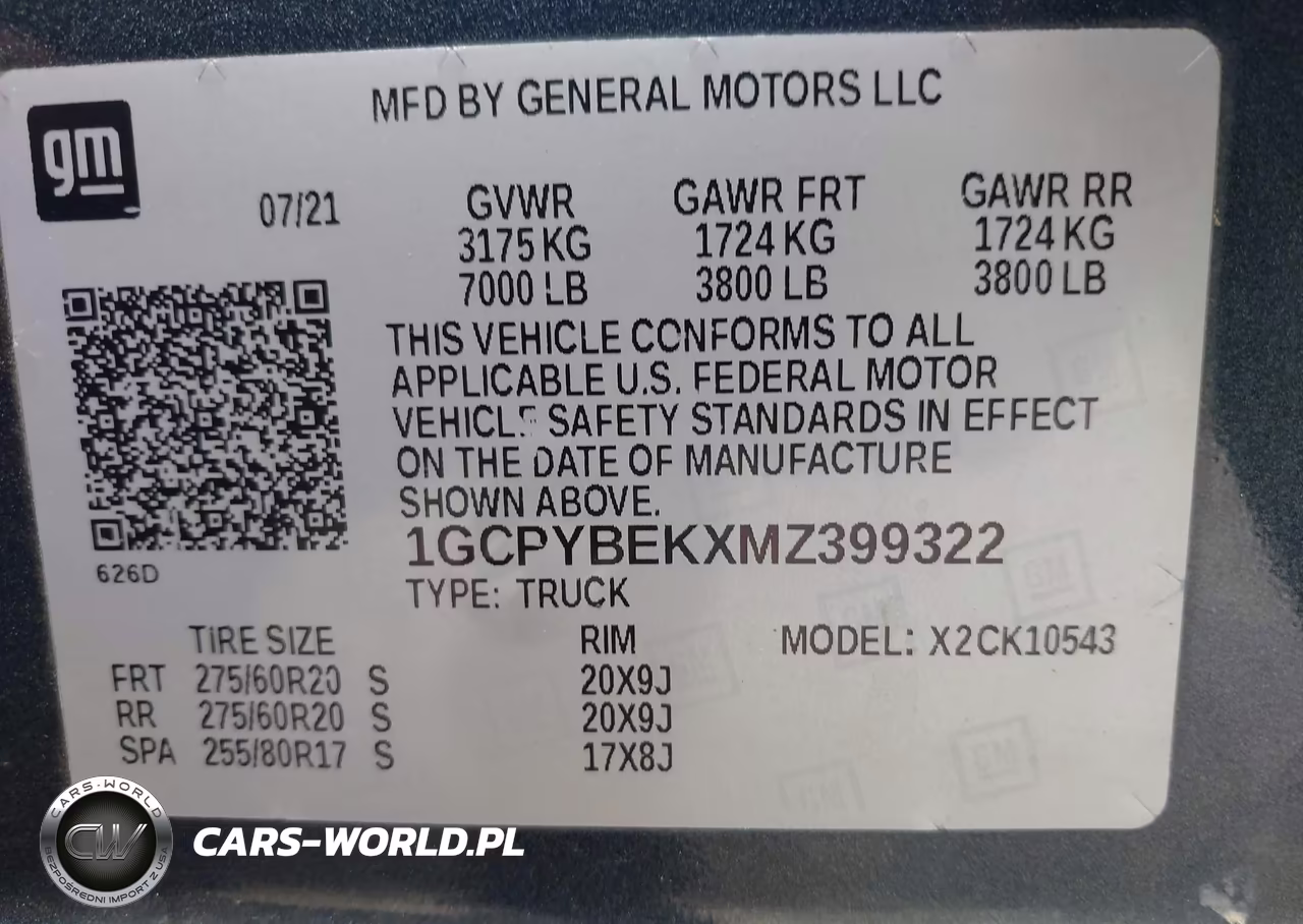 2021 Chevrolet Silverado 1500 4Wd Short Bed Custom VIN:1GCPYBEKXMZ399322 - 9