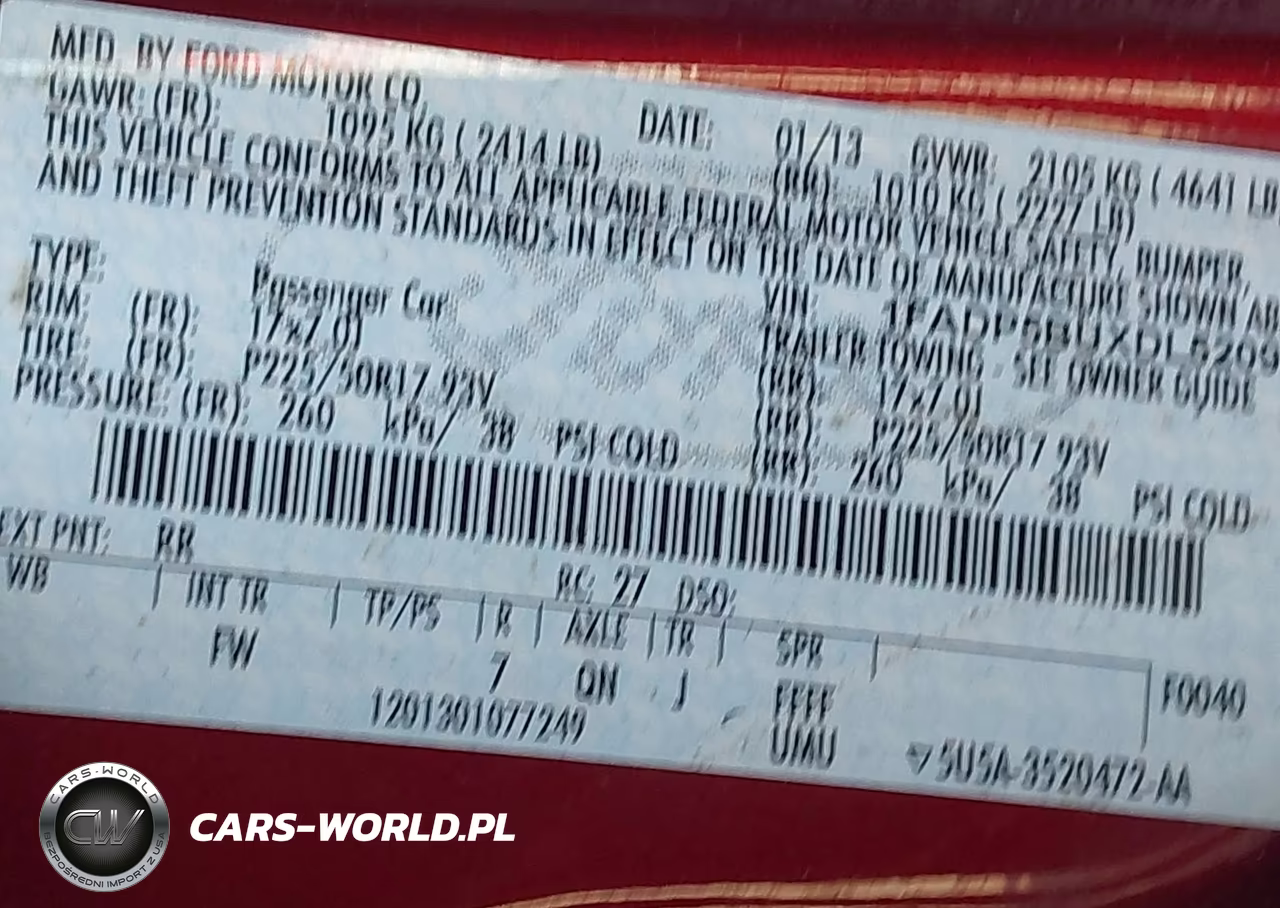 2013 Ford C-Max Hybrid Sel VIN:1FADP5BUXDL520937 - 9