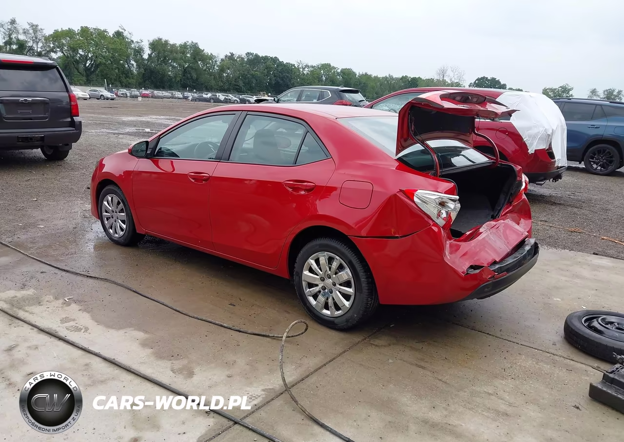 2017 Toyota Corolla Le VIN:2T1BURHEXHC862192 - 3