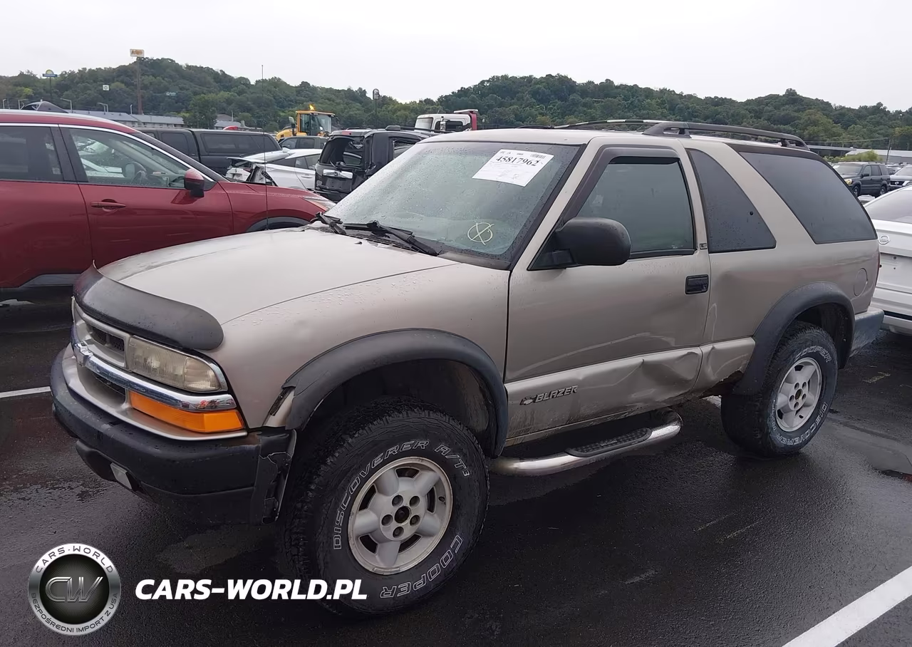 2000 Chevrolet Blazer Ls VIN:1GNCT18W3YK206259 - 2