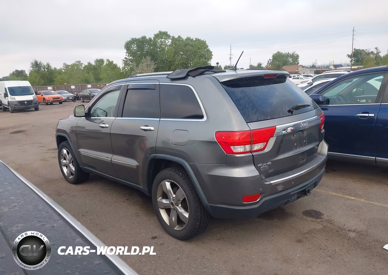 2012 Jeep Grand Cherokee Overland VIN:1C4RJFCG0CC249031 - 14