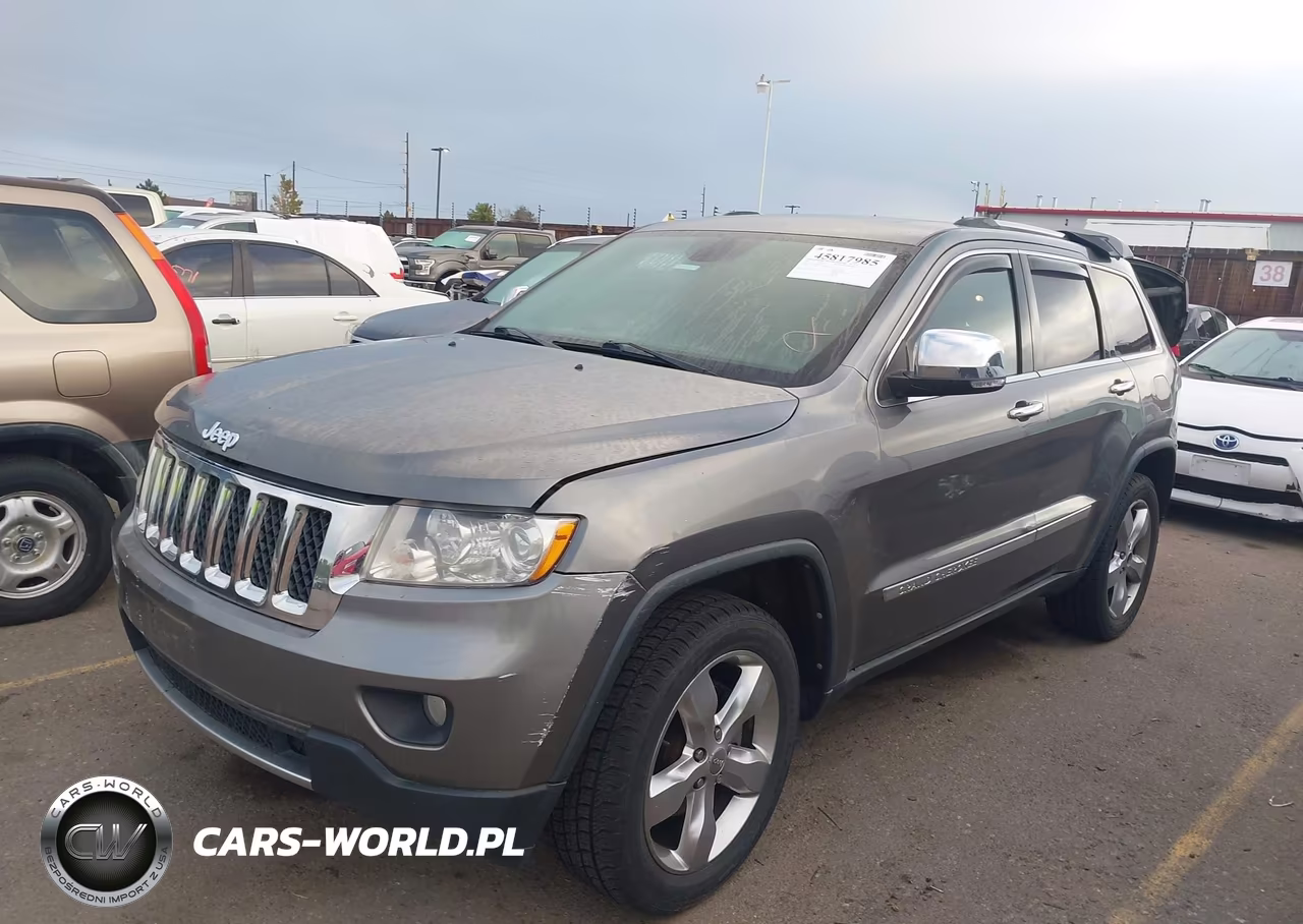 2012 Jeep Grand Cherokee Overland VIN:1C4RJFCG0CC249031 - 2