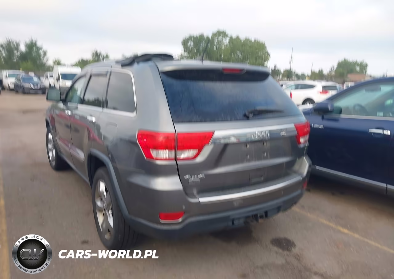 2012 Jeep Grand Cherokee Overland VIN:1C4RJFCG0CC249031 - 3