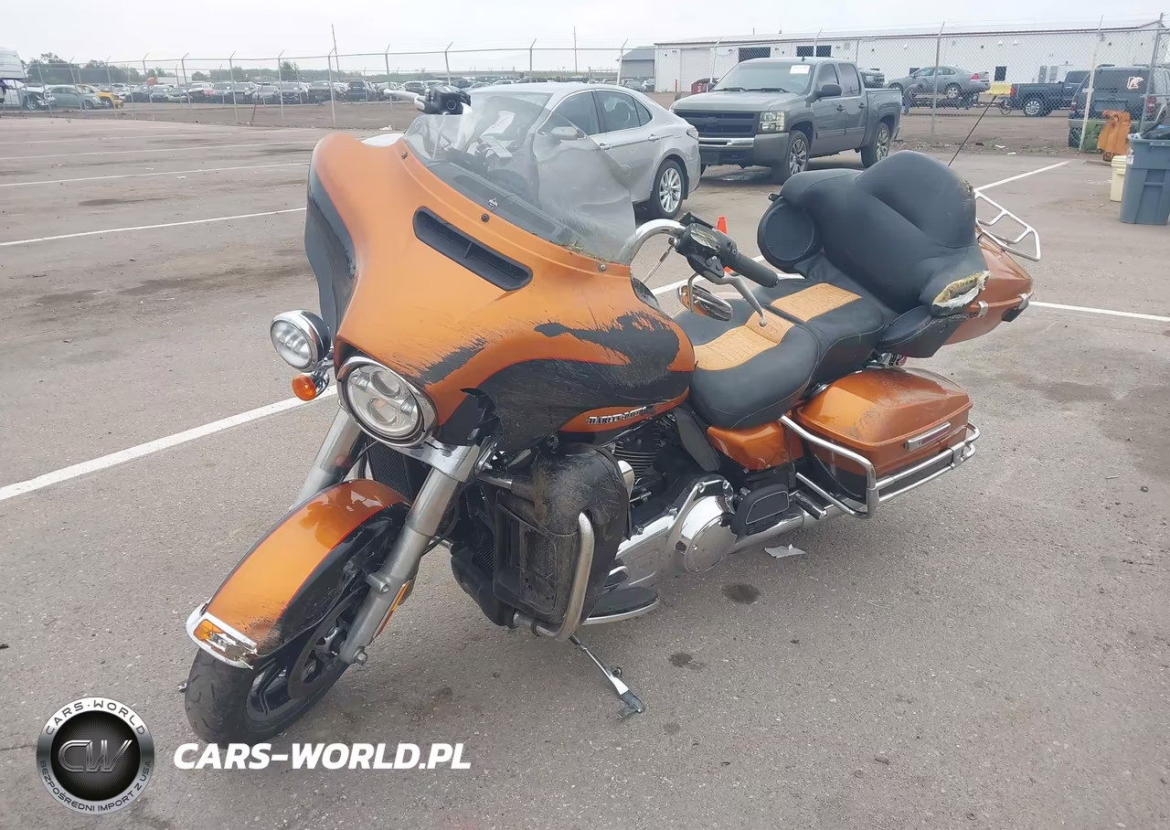 2014 Harley-Davidson Flhtk Electra Glide Ultra Ltd VIN:1HD1KEL11EB708736 - 2