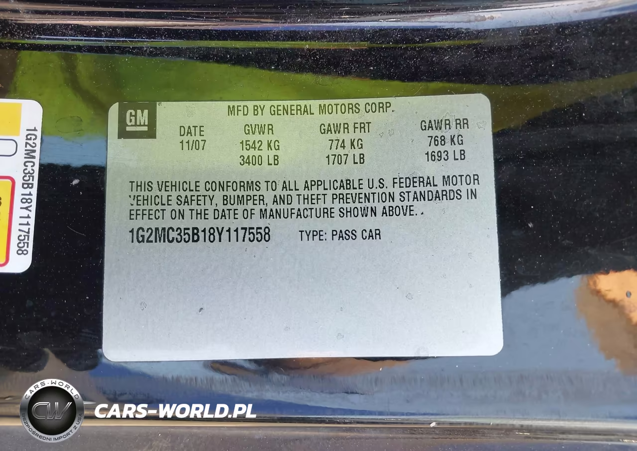 2008 Pontiac Solstice VIN:1G2MC35B18Y117558 - 9