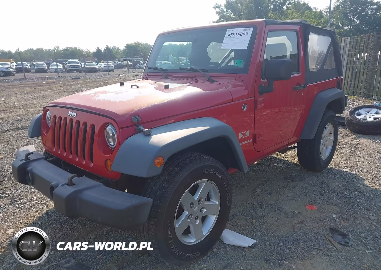 2008 Jeep Wrangler X VIN:1J4FA24178L649014 - 2