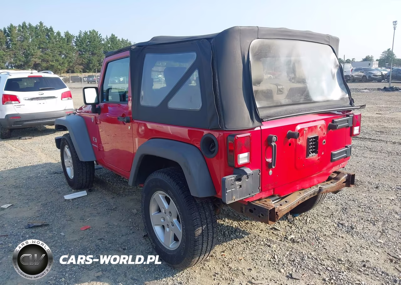 2008 Jeep Wrangler X VIN:1J4FA24178L649014 - 3