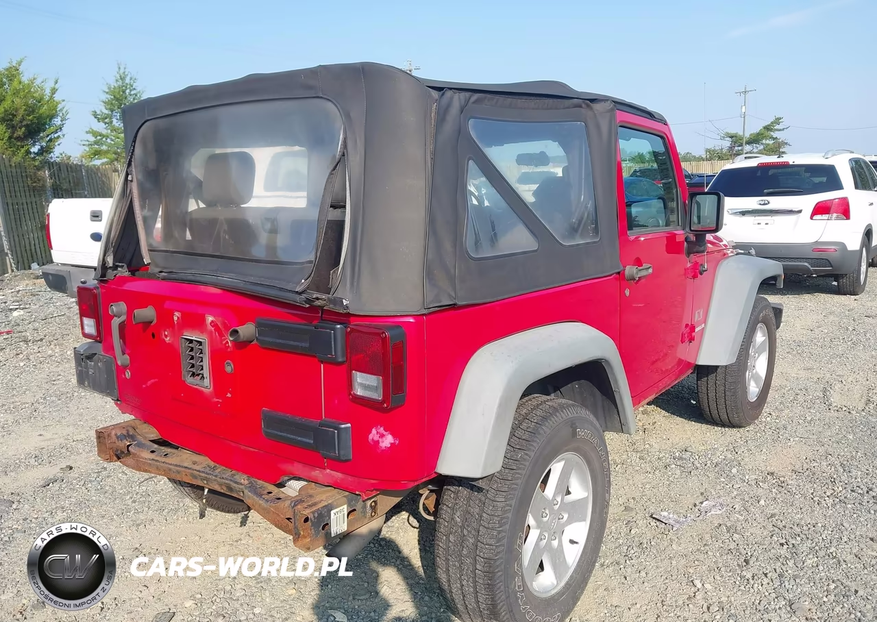 2008 Jeep Wrangler X VIN:1J4FA24178L649014 - 4