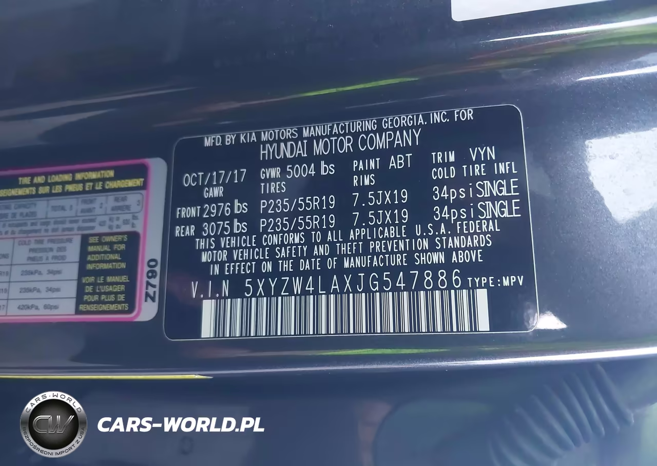 2018 Hyundai Santa Fe Sport 2.0T Ultimate VIN:5XYZW4LAXJG547886 - 9