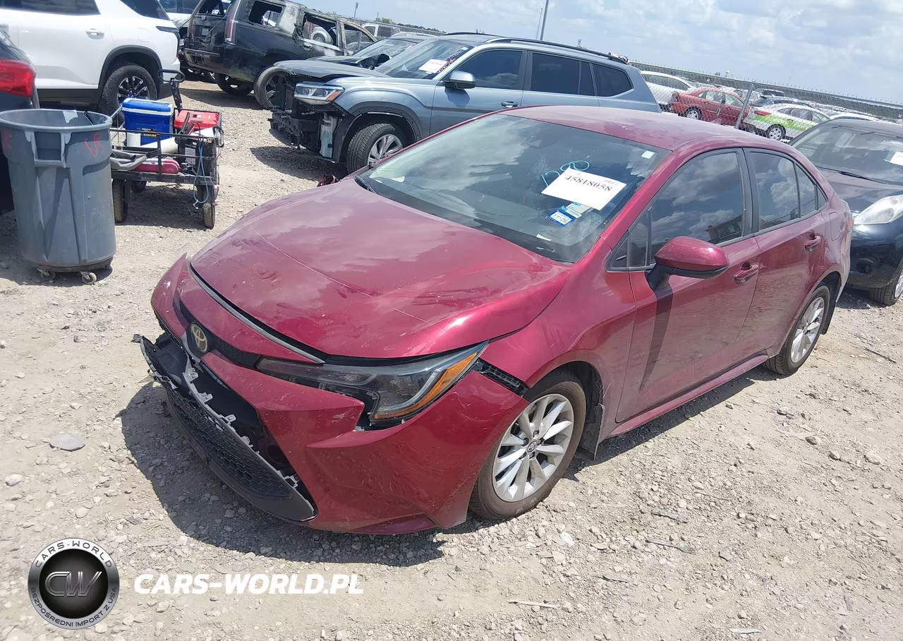 2022 Toyota Corolla Le VIN:5YFVPMAE8NP331280 - 2