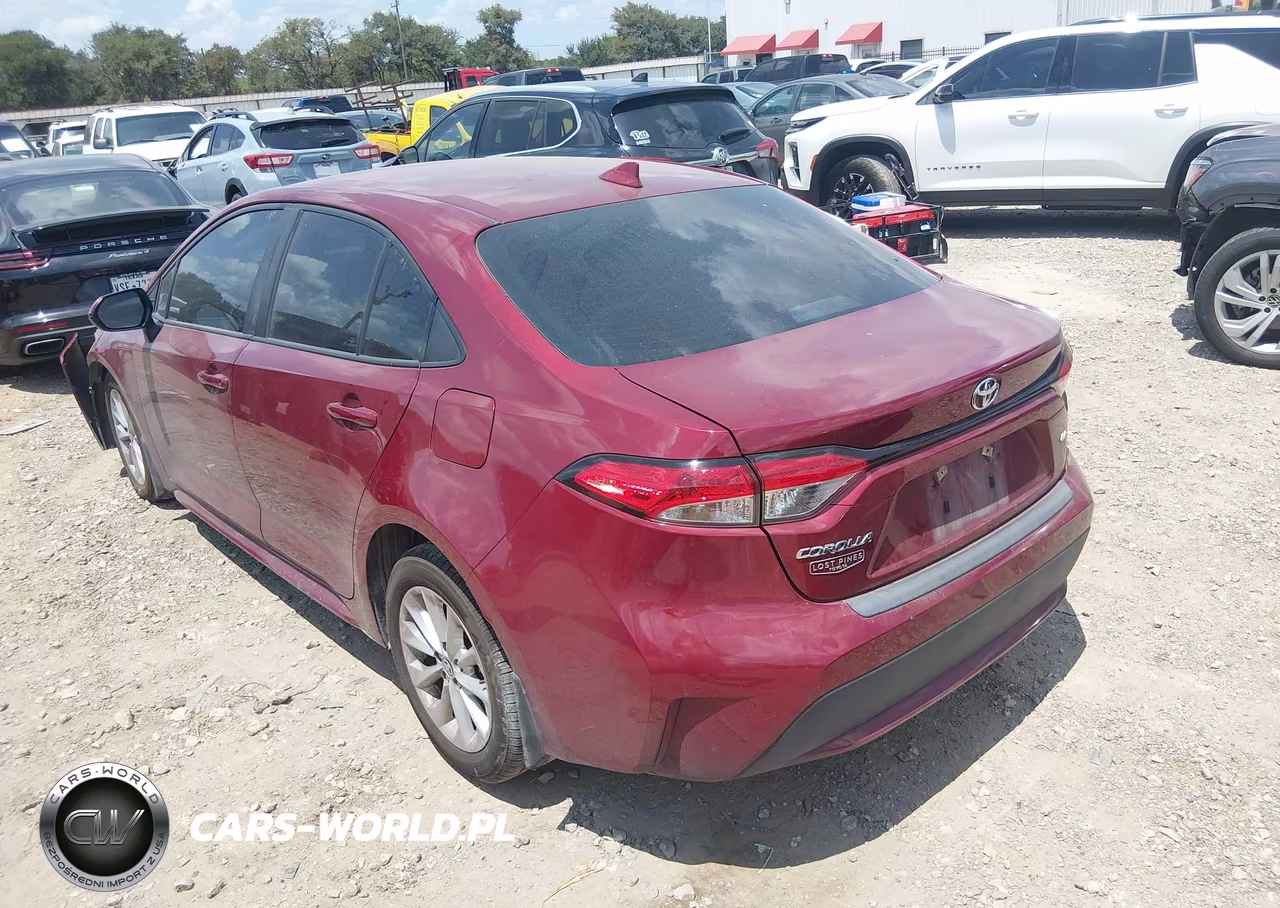 2022 Toyota Corolla Le VIN:5YFVPMAE8NP331280 - 3