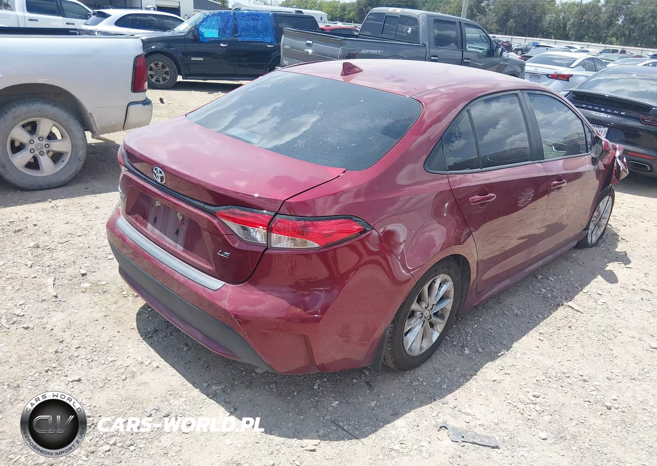 2022 Toyota Corolla Le VIN:5YFVPMAE8NP331280 - 4