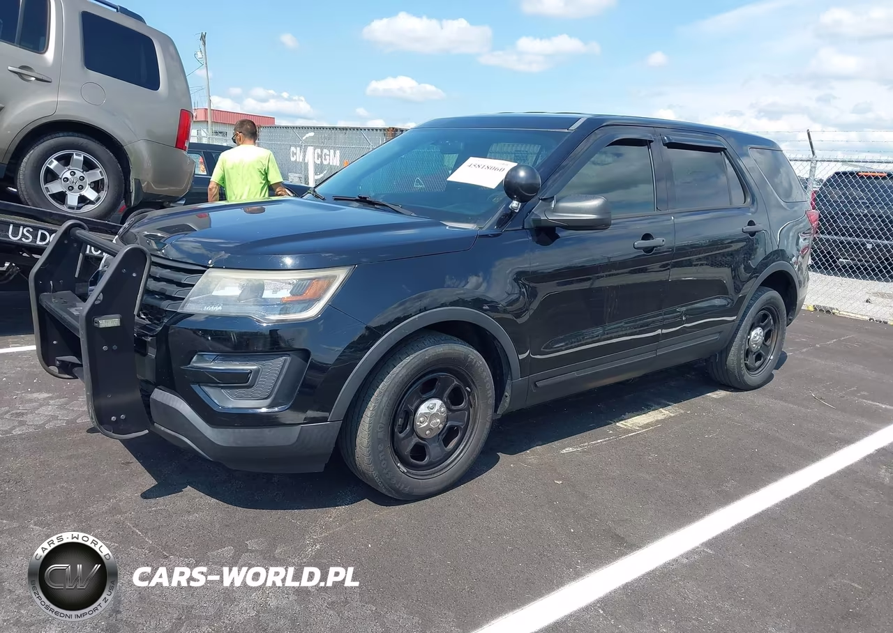 2017 Ford Utility Police Interceptor VIN:1FM5K8AR0HGD22597 - 2