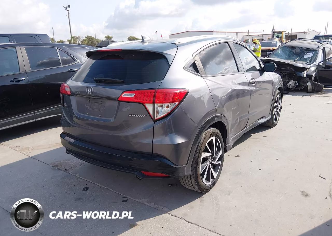2020 Honda Hr-V 2Wd Sport VIN:3CZRU5H12LM708025 - 4