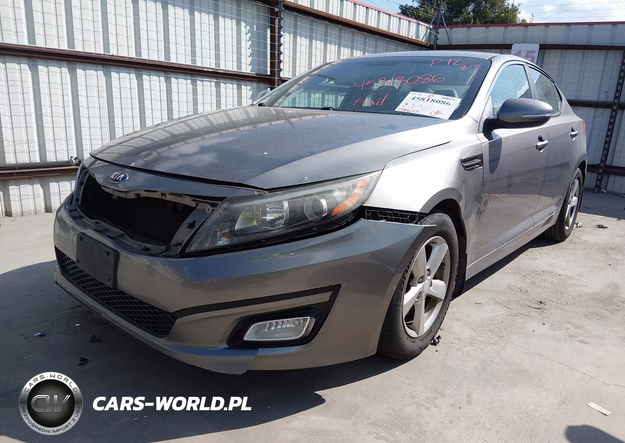 2014 Kia Optima Lx VIN:5XXGM4A71EG343136 - 2